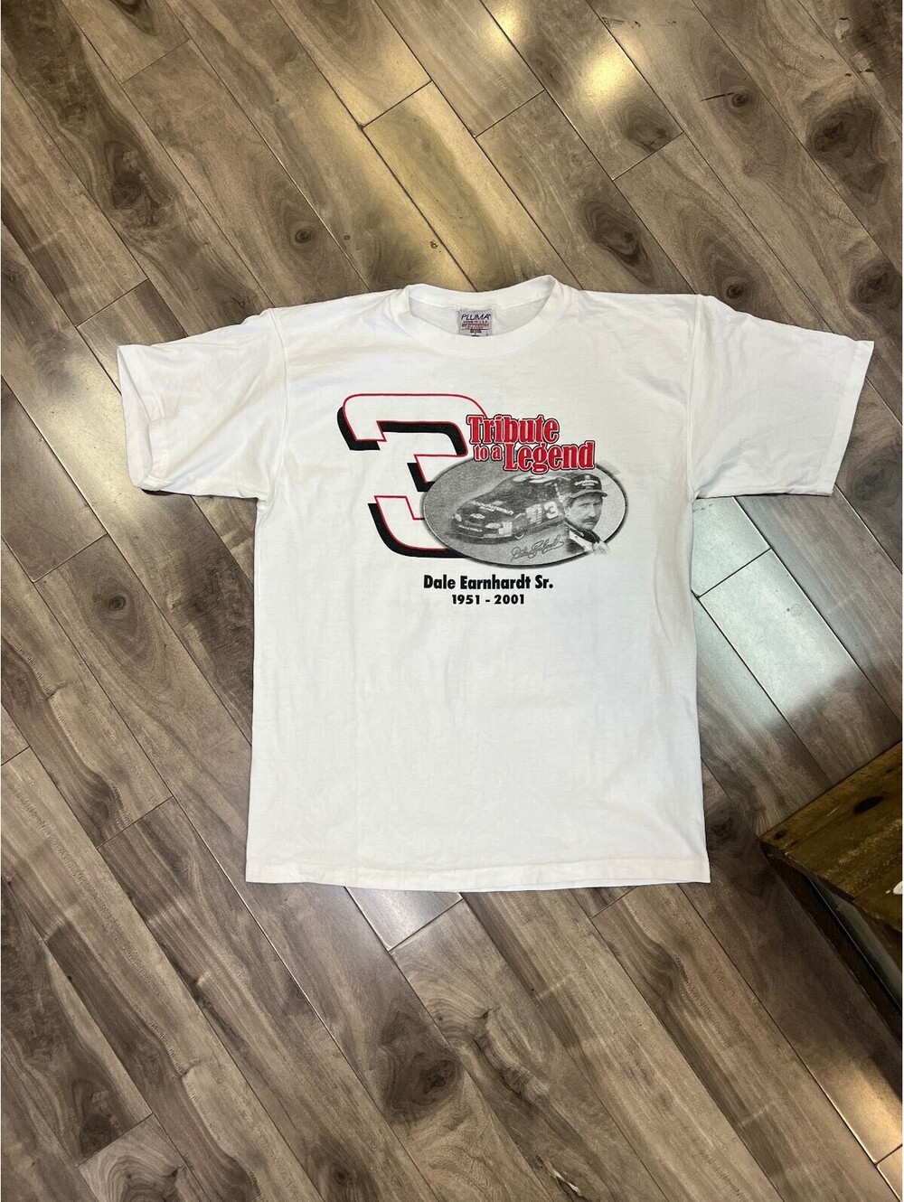 Dale Earnhardt Tribute T-Shirt — NASCAR — Size Large